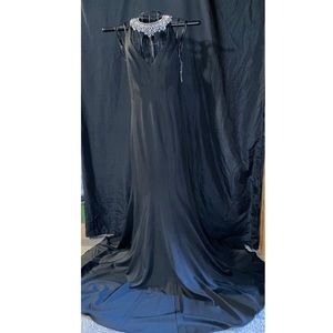 Black Jovani Jersey Dress